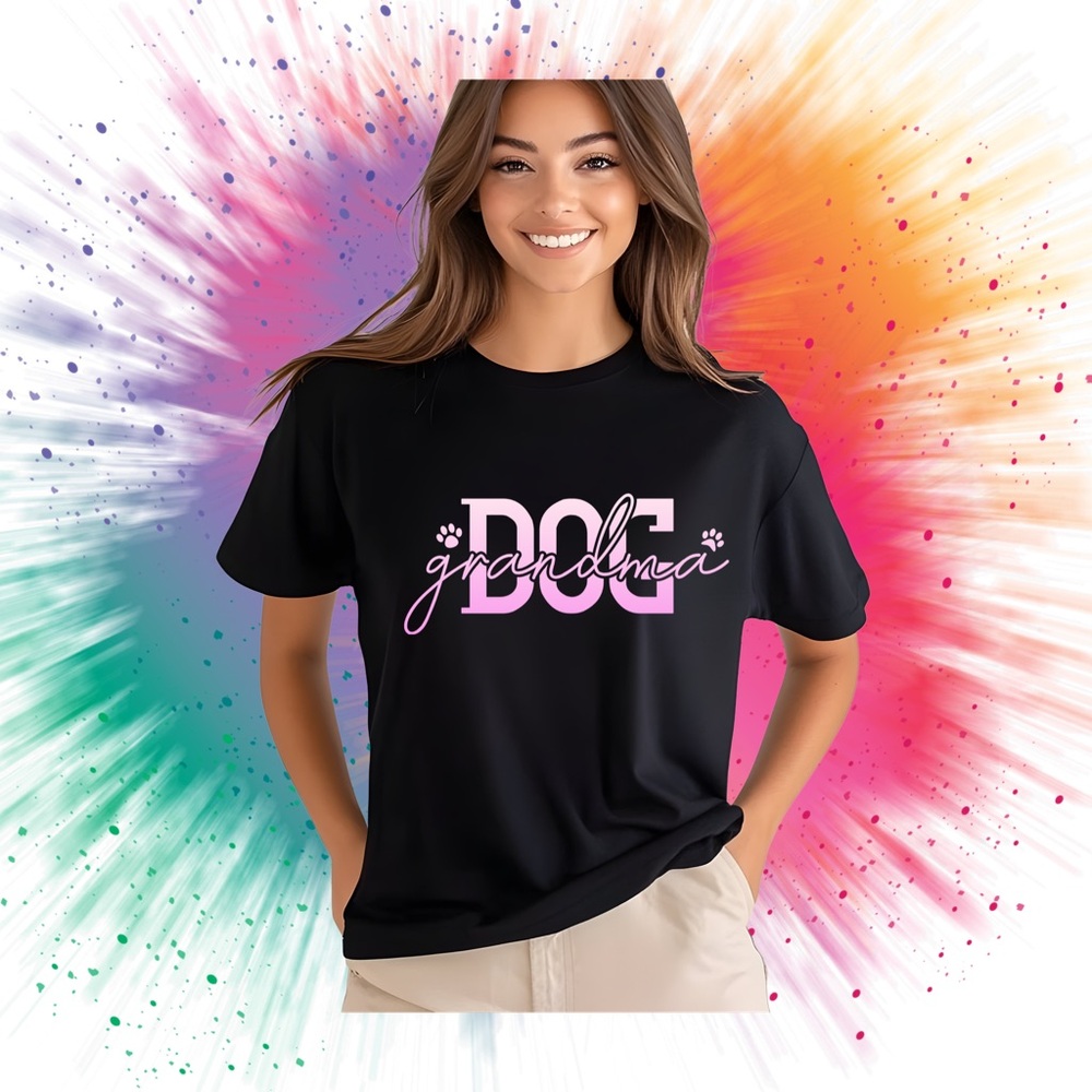 Dog Grandma t-shirt great gift can do mugs sweatshirts hoodies and more